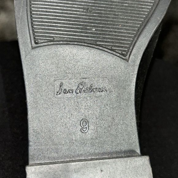 Sam Edelman Chelsea black rain ankle boots/booties. Size 9. EUC. - Picture 6 of 6